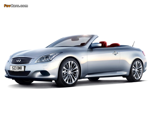 Infiniti G37 Convertible EU-spec 2011 pictures (640 x 480)