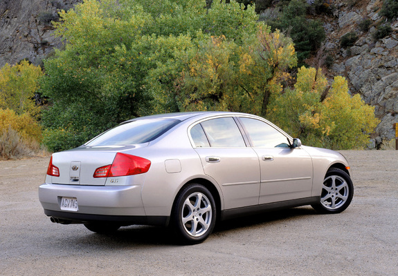 Infiniti G35 (V35) 2002–04 images