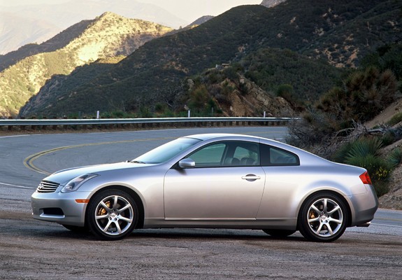 Infiniti G35 Coupe (CV35) 2002–05 wallpapers