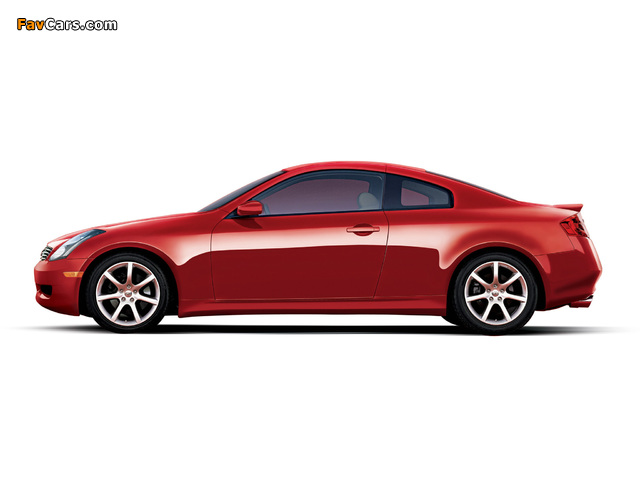 Infiniti G35 Coupe (CV35) 2005–07 images (640 x 480)