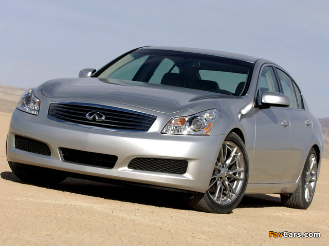 Infiniti G35 (V36) 2006–08 pictures (640 x 480)