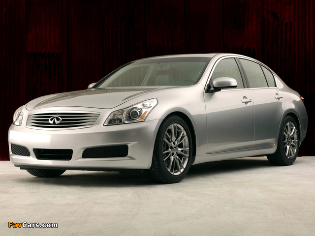 Infiniti G35 (V36) 2006–08 pictures (640 x 480)