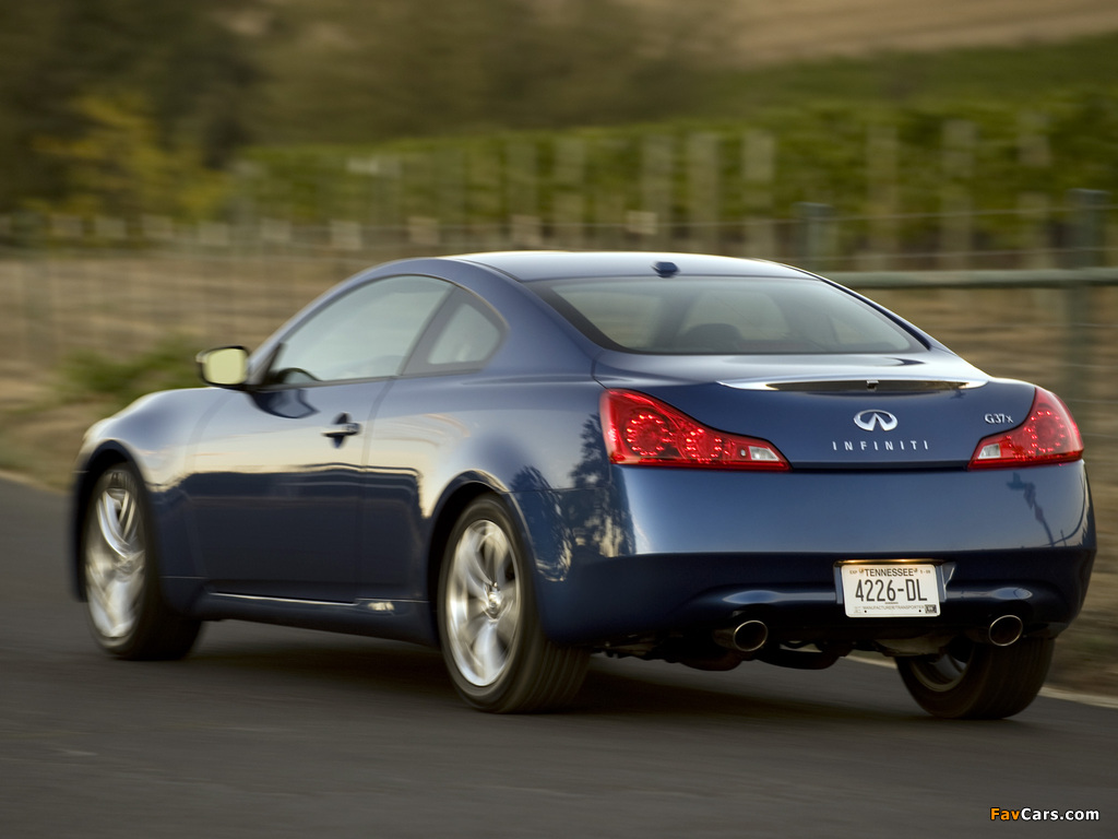 Infiniti G37x Coupe (CV36) 2008–10 images (1024 x 768)