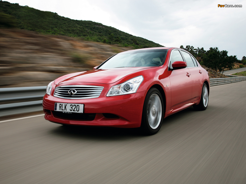 Infiniti G37 EU-spec (V36) 2008–10 photos (1024 x 768)