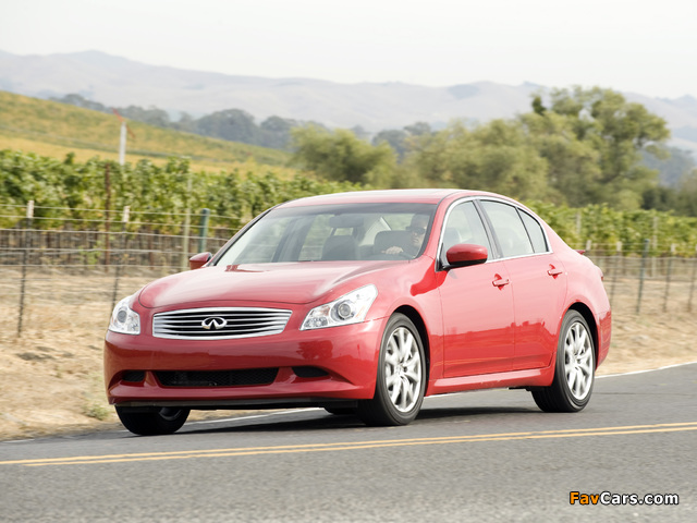 Infiniti G37S (V36) 2008–10 pictures (640 x 480)