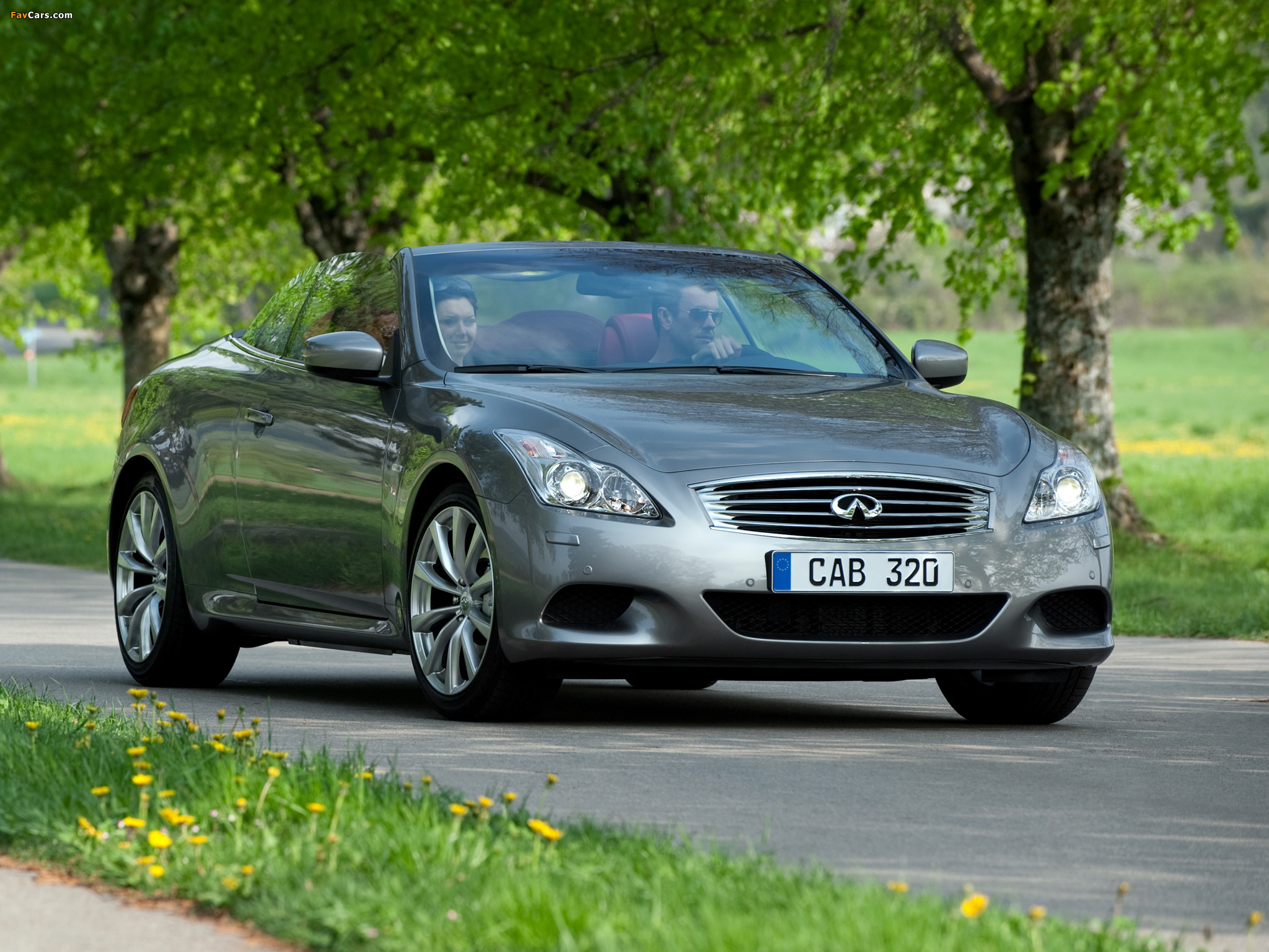 Infiniti G37 Convertible EU-spec (CV36) 2009–10 wallpapers (2048 x 1536)