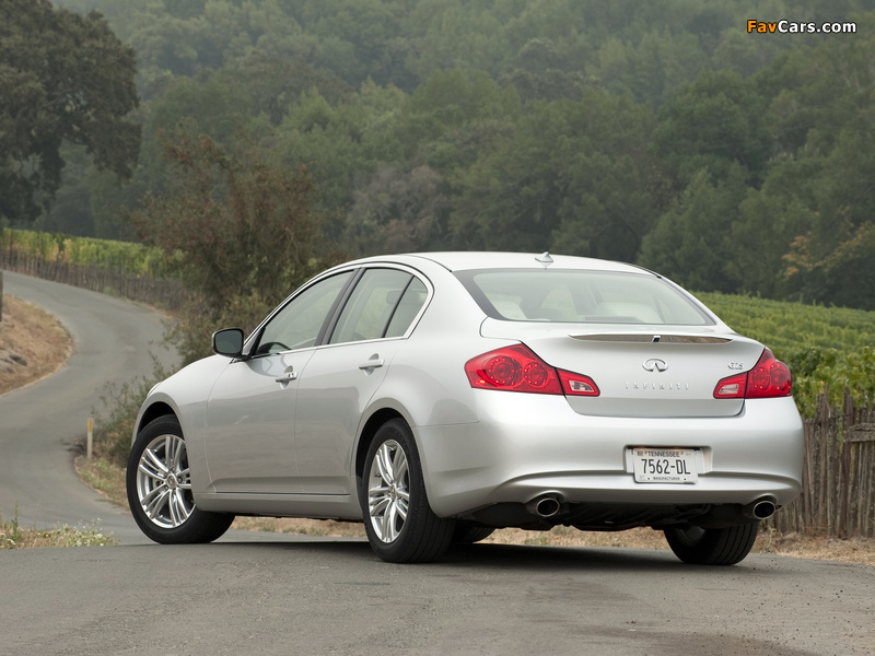 Infiniti G25 (V36) 2010–12 pictures (800 x 600)