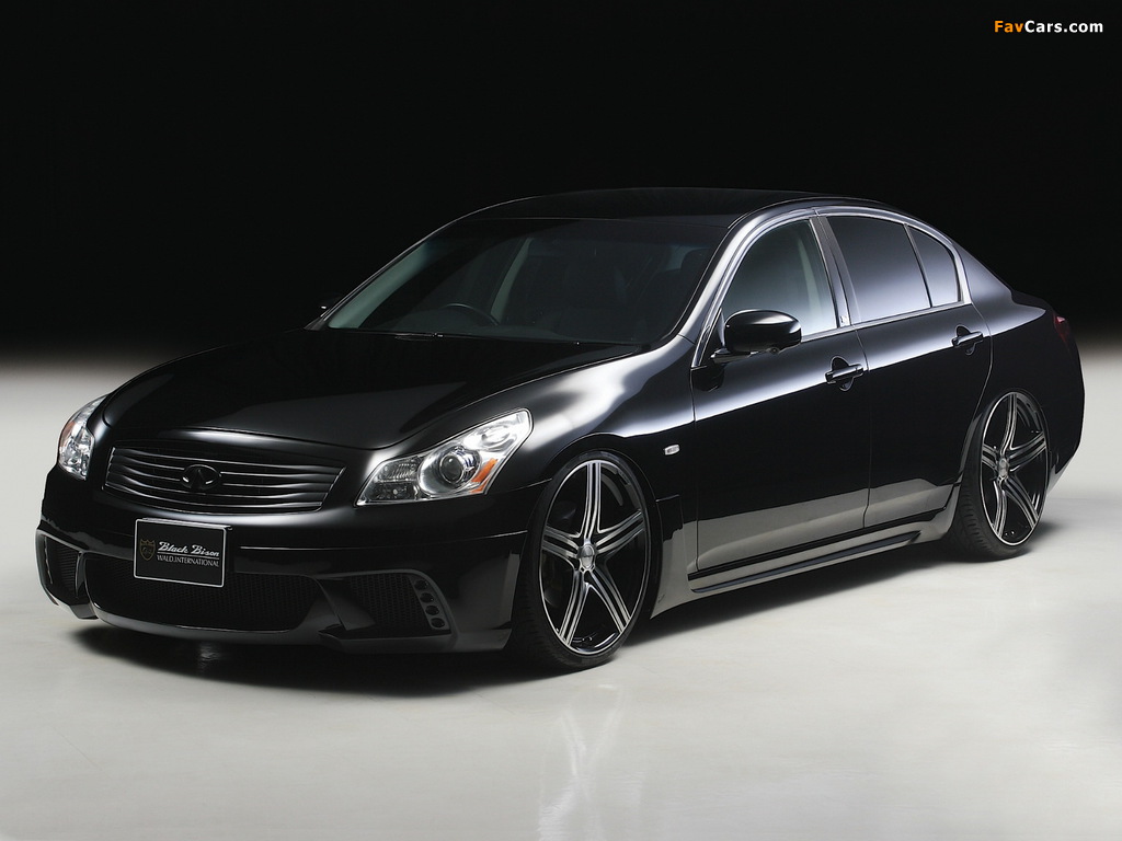 WALD Infiniti G37 Black Bison Edition (V36) 2011–13 pictures (1024 x 768)