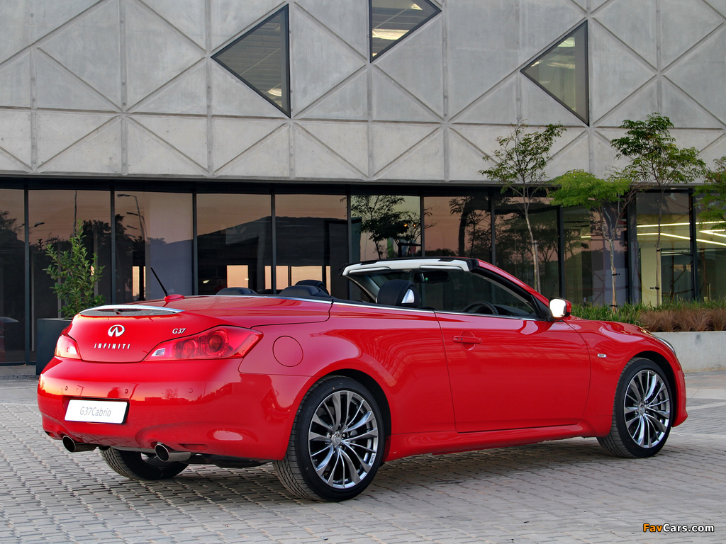 Infiniti G37 Convertible ZA-spec (CV36) 2012–13 photos (1024 x 768)