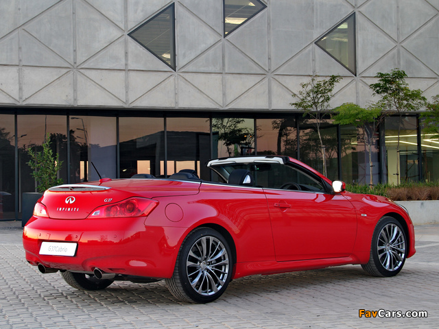 Infiniti G37 Convertible ZA-spec (CV36) 2012–13 photos (640 x 480)