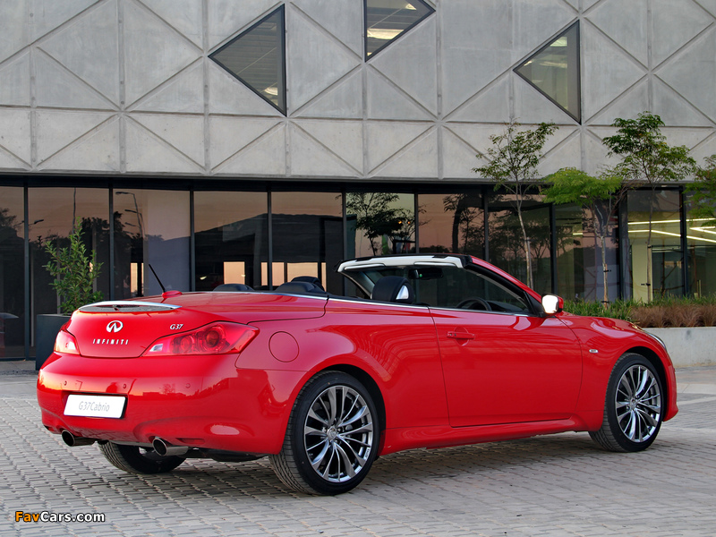 Infiniti G37 Convertible ZA-spec (CV36) 2012–13 photos (800 x 600)