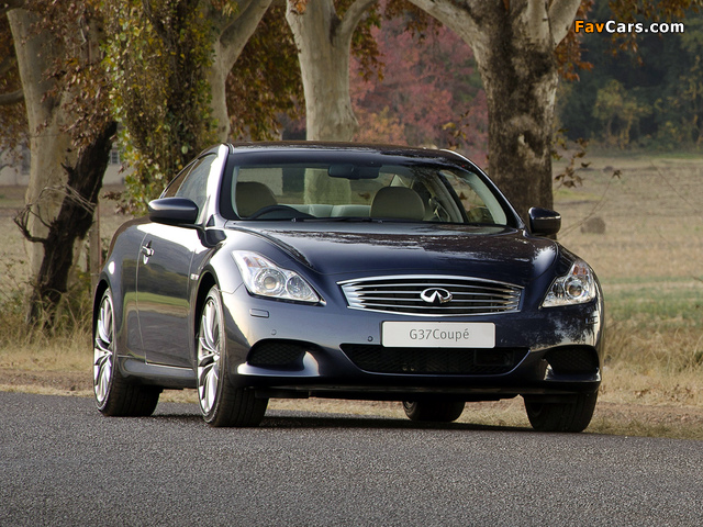 Infiniti G37S Coupe ZA-spec (CV36) 2012–13 pictures (640 x 480)