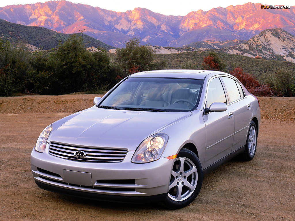 Photos of Infiniti G35 (V35) 2002–04 (1024 x 768)