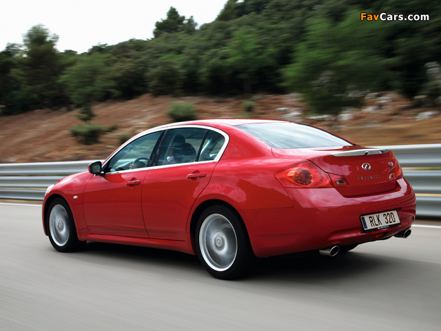 Photos of Infiniti G37 EU-spec (V36) 2008–10 (640 x 480)