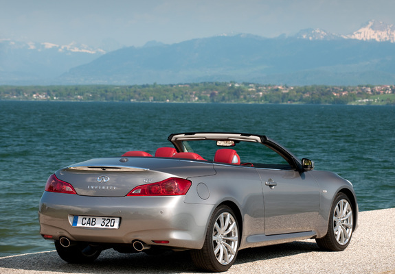 Photos of Infiniti G37 Convertible EU-spec (CV36) 2009–10