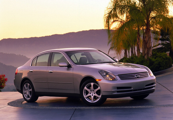 Pictures of Infiniti G35 2002–05