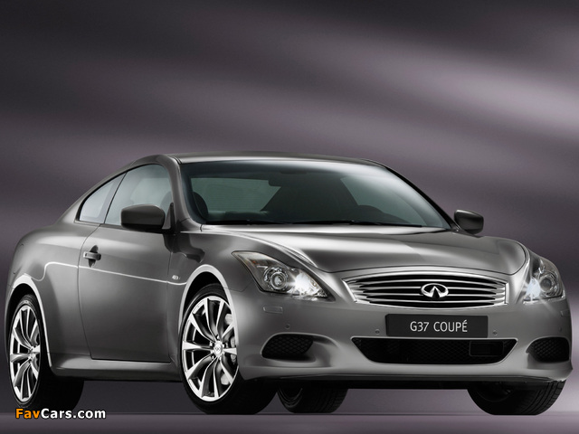 Pictures of Infiniti G37 S Coupe EU-spec 2008–10 (640 x 480)