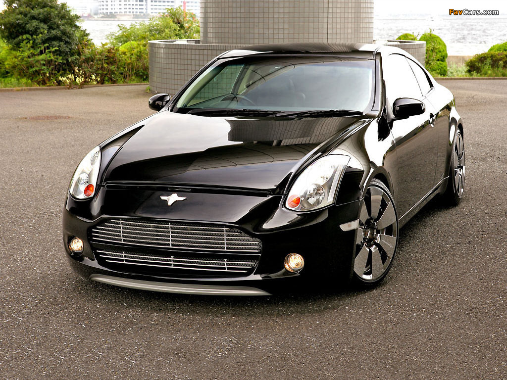 Pictures of DAMD Black Metal Skyline Coupe G35 (1024 x 768)