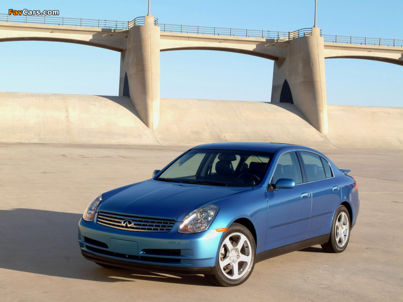 Pictures of Infiniti G35 (V35) 2002–04 (800 x 600)