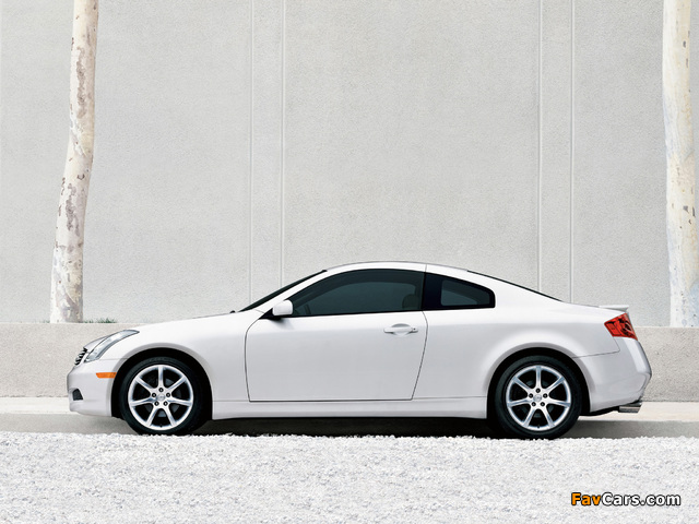 Pictures of Infiniti G35 Coupe (CV35) 2005–07 (640 x 480)
