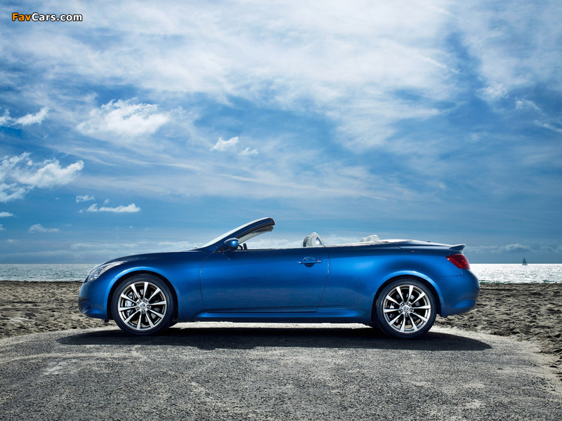 Pictures of Infiniti G37 Convertible (CV36) 2009–10 (800 x 600)