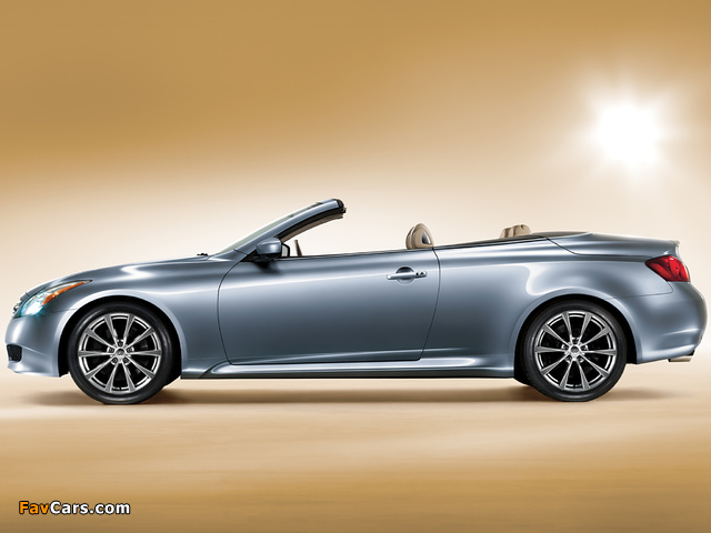 Pictures of Infiniti G37 Convertible (CV36) 2009–10 (640 x 480)