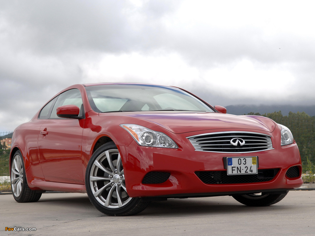 Infiniti G37 Coupe 2007–11 wallpapers (1024 x 768)
