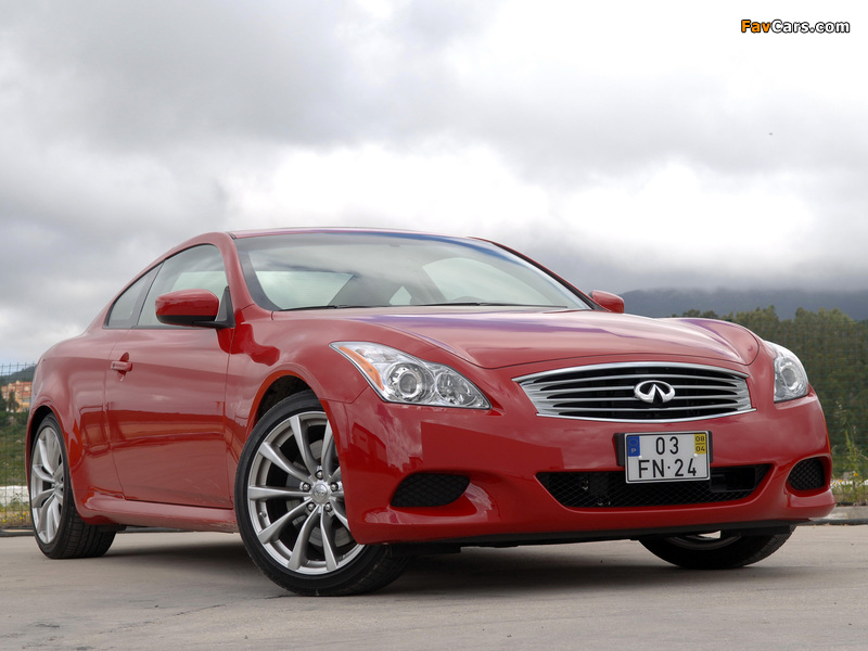 Infiniti G37 Coupe 2007–11 wallpapers (800 x 600)