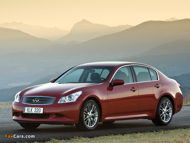 Infiniti G37 EU-spec (V36) 2008–10 wallpapers (640 x 480)