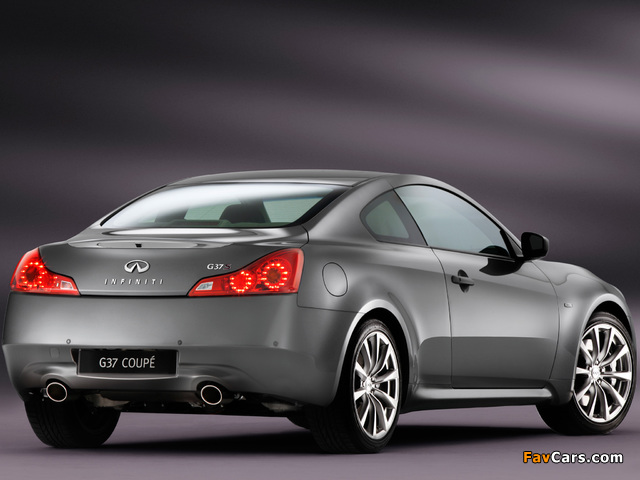 Infiniti G37S Coupe EU-spec (CV36) 2008–10 wallpapers (640 x 480)