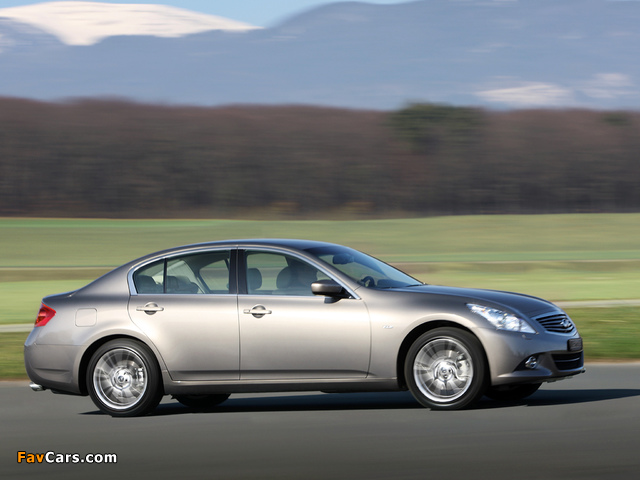 Infiniti G37 EU-spec (V36) 2010–13 wallpapers (640 x 480)