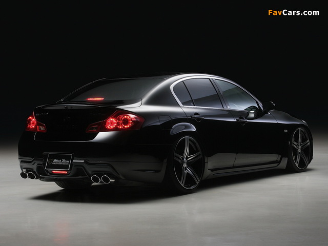 WALD Infiniti G37 Black Bison Edition (V36) 2011–13 wallpapers (640 x 480)