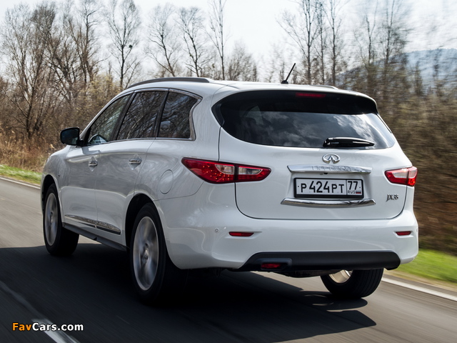 Infiniti JX35 RU-spec (L50) 2013–14 photos (640 x 480)