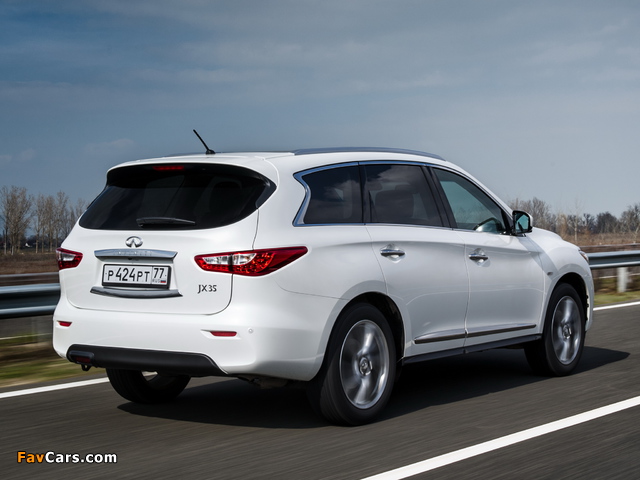 Infiniti JX35 RU-spec (L50) 2013–14 wallpapers (640 x 480)