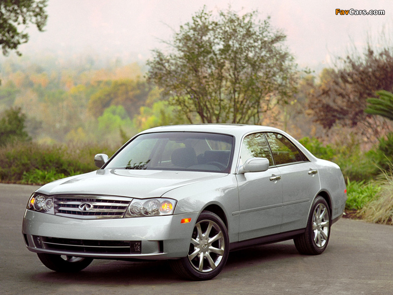 Infiniti M45 (Y34) 2002–04 photos (800 x 600)