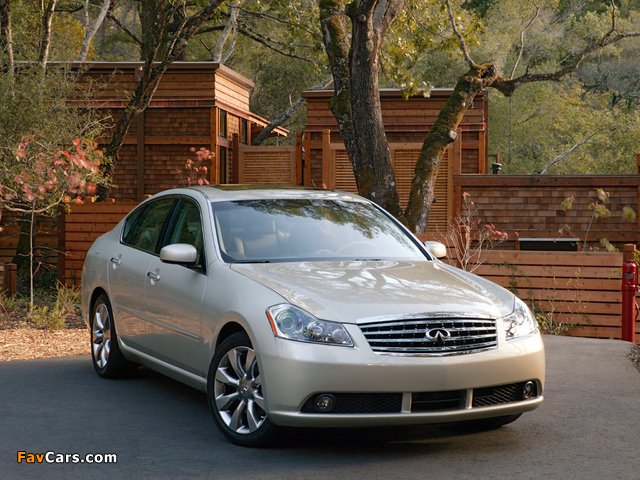 Infiniti M35 (Y50) 2005–07 photos (640 x 480)