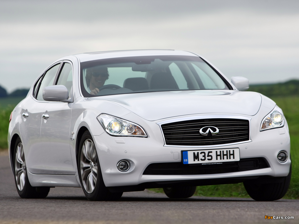 Infiniti M35h UK-spec (Y51) 2011–13 photos (1024 x 768)