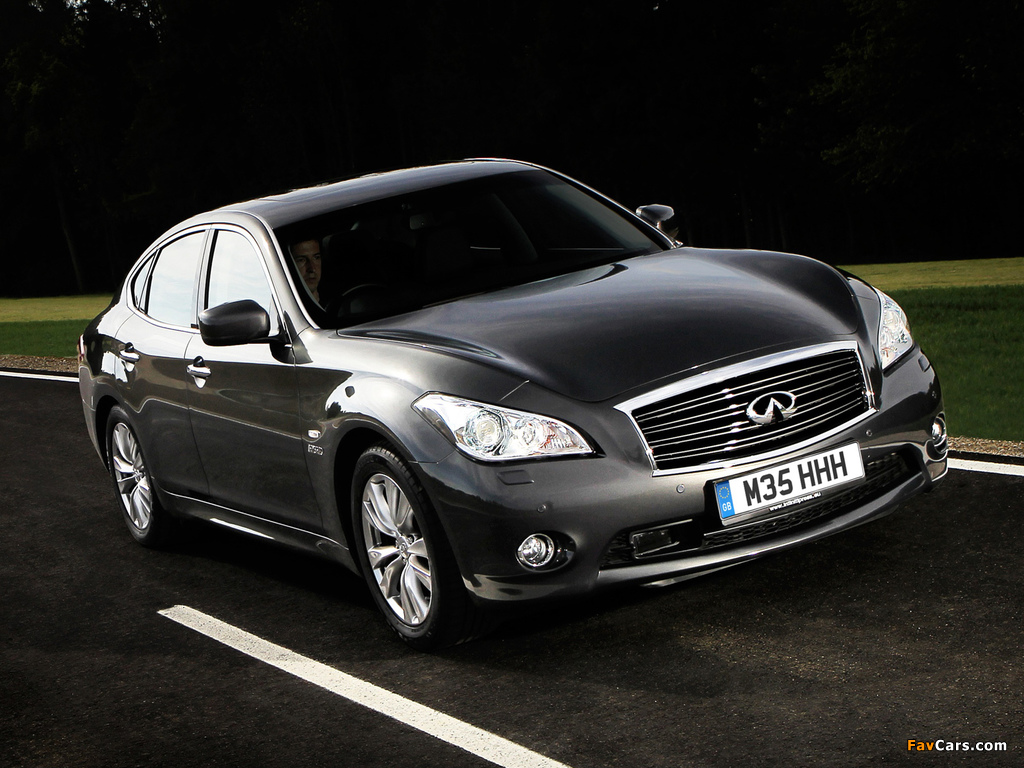 Infiniti M35h UK-spec (Y51) 2011–13 pictures (1024 x 768)