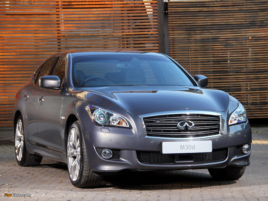 Infiniti M30d S ZA-spec (Y51) 2012–13 pictures (1024 x 768)