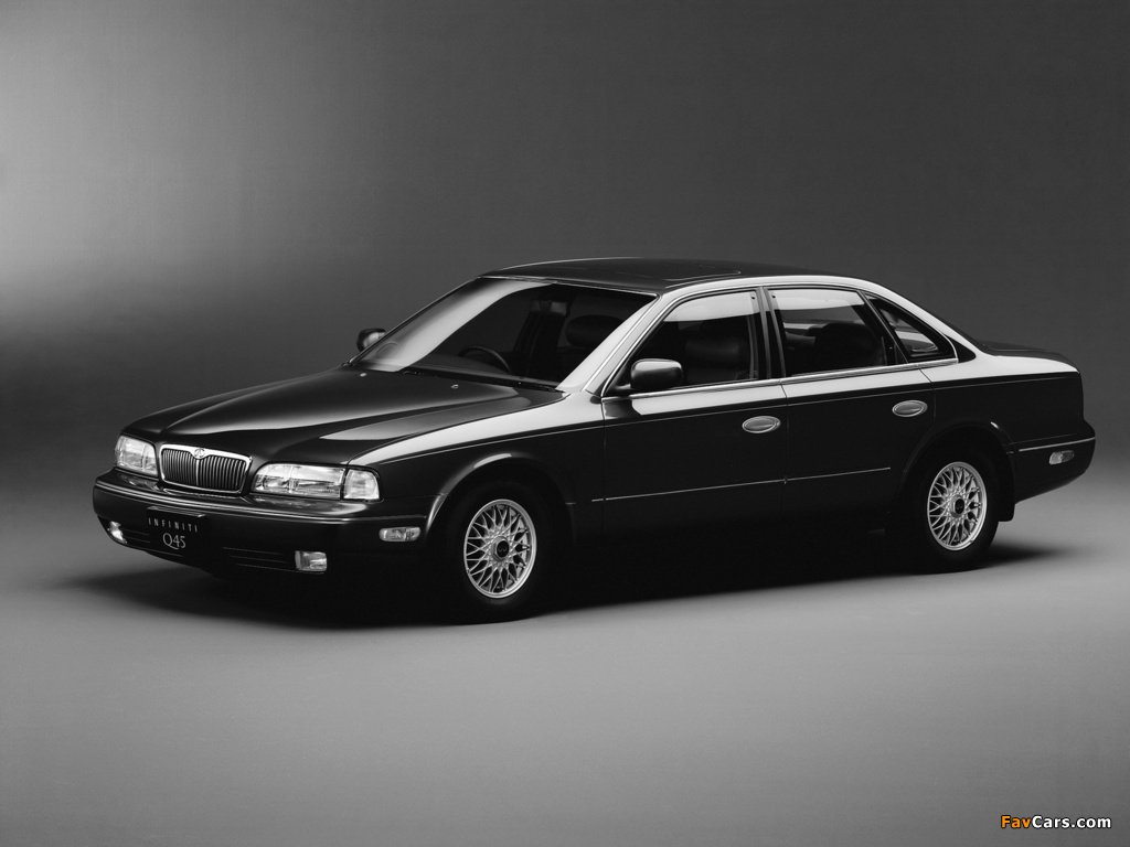 Images of Infiniti Q45 JP-spec (G50) 1993–97 (1024 x 768)