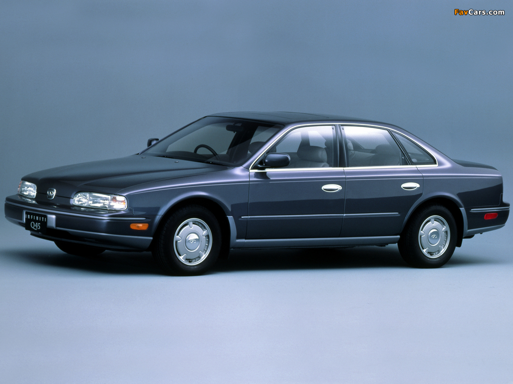 Pictures of Nissan Infiniti Q45 (G50) 1989–93 (1024 x 768)