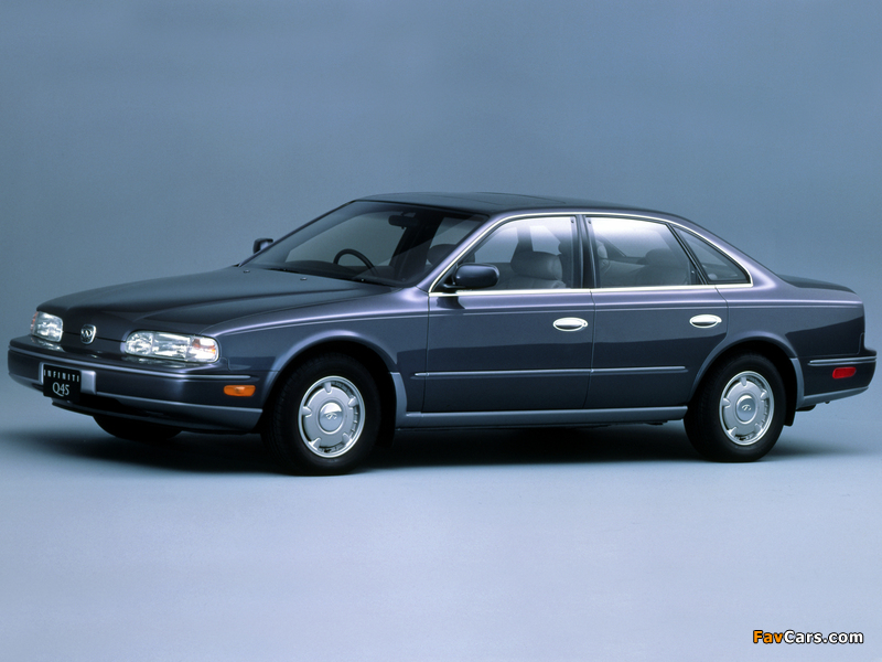 Pictures of Nissan Infiniti Q45 (G50) 1989–93 (800 x 600)