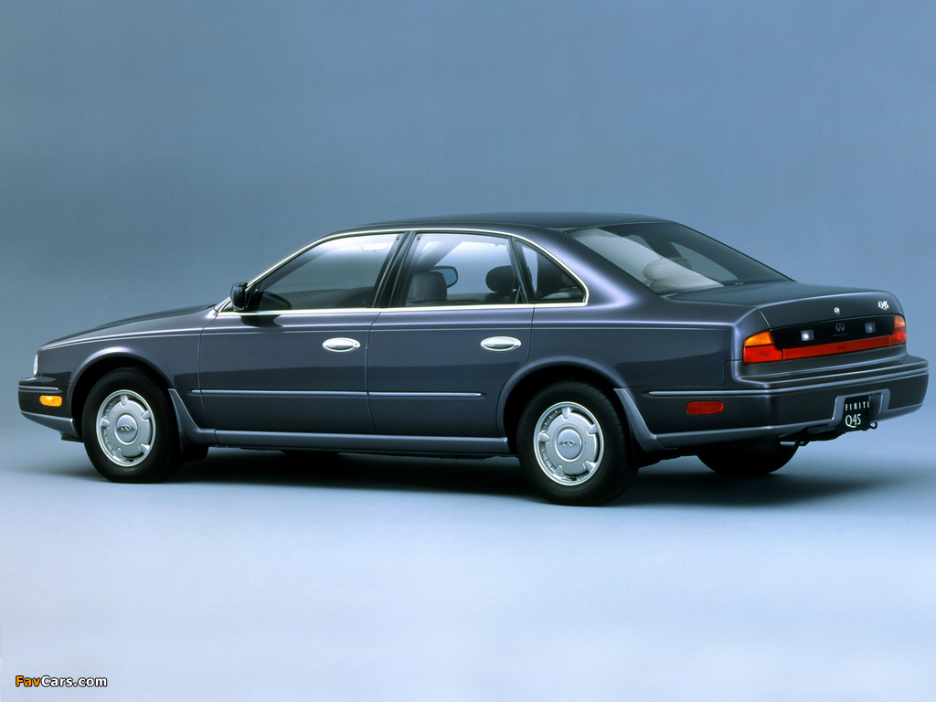 Pictures of Nissan Infiniti Q45 (G50) 1989–93 (1024 x 768)
