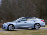 Infiniti Q50S Hybrid UK-spec (V37) 2013 photos