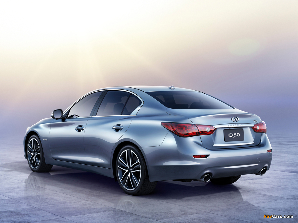 Infiniti Q50 Hybrid (V37) 2013 pictures (1024 x 768)