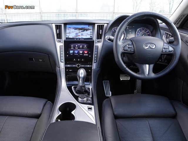 Infiniti Q50S Hybrid UK-spec (V37) 2013 pictures (640 x 480)