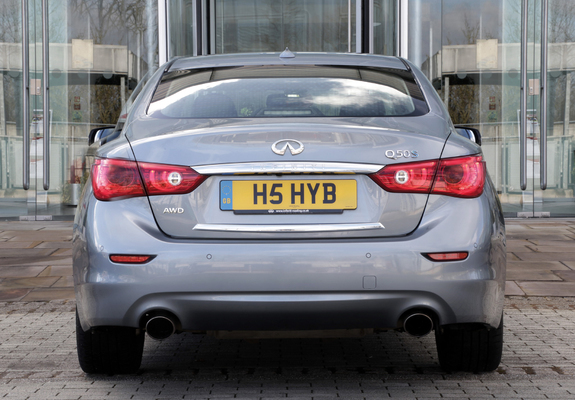 Photos of Infiniti Q50S Hybrid UK-spec (V37) 2013