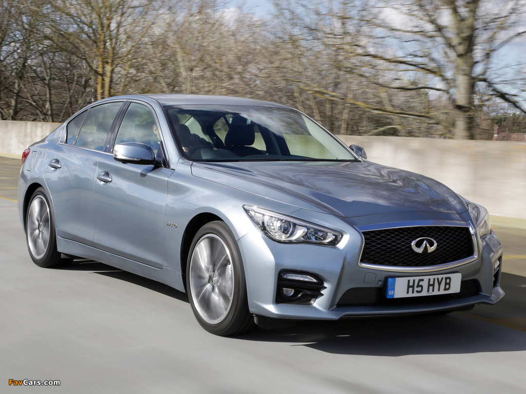 Pictures of Infiniti Q50S Hybrid UK-spec (V37) 2013 (1024 x 768)