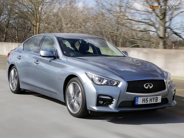 Pictures of Infiniti Q50S Hybrid UK-spec (V37) 2013 (640 x 480)