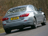 Pictures of Infiniti Q50S Hybrid UK-spec (V37) 2013